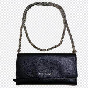 Black Chain Crossbody Wallet Purse Michael Kors